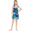image:imageHawaii Hangover Family Matching Hawaiian Clothes Sunset Blue  Family matching Hawaiian outfits Sunset Blue lightweight rayon machine washable tropical print luaus cruisesGirl Romper