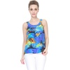 image:imageHawaii Hangover Family Matching Hawaiian Clothes Sunset Blue  Family matching Hawaiian outfits Sunset Blue lightweight rayon machine washable tropical print luaus cruisesWomen Tank Top