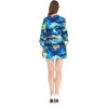 image:imageHawaii Hangover Family Matching Hawaiian Clothes Sunset Blue  Family matching Hawaiian outfits Sunset Blue lightweight rayon machine washable tropical print luaus cruisesWomen Kimono Cardigan
