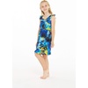 image:imageHawaii Hangover Family Matching Hawaiian Clothes Sunset Blue  Family matching Hawaiian outfits Sunset Blue lightweight rayon machine washable tropical print luaus cruisesGirl Wrap