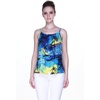 image:imageHawaii Hangover Family Matching Hawaiian Clothes Sunset Blue  Family matching Hawaiian outfits Sunset Blue lightweight rayon machine washable tropical print luaus cruisesWomen Spaghetti Strap Top