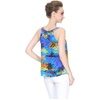 image:imageHawaii Hangover Family Matching Hawaiian Clothes Sunset Blue  Family matching Hawaiian outfits Sunset Blue lightweight rayon machine washable tropical print luaus cruisesWomen Tank Top