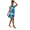 image:imageHawaii Hangover Family Matching Hawaiian Clothes Sunset Blue  Family matching Hawaiian outfits Sunset Blue lightweight rayon machine washable tropical print luaus cruisesWomen Short Rahee