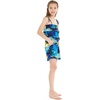 image:imageHawaii Hangover Family Matching Hawaiian Clothes Sunset Blue  Family matching Hawaiian outfits Sunset Blue lightweight rayon machine washable tropical print luaus cruisesGirl Romper