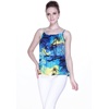 image:imageHawaii Hangover Family Matching Hawaiian Clothes Sunset Blue  Family matching Hawaiian outfits Sunset Blue lightweight rayon machine washable tropical print luaus cruisesWomen Spaghetti Strap Top