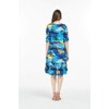 image:imageHawaii Hangover Family Matching Hawaiian Clothes Sunset Blue  Family matching Hawaiian outfits Sunset Blue lightweight rayon machine washable tropical print luaus cruisesWomen 34 Sleeve