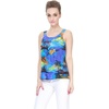 image:imageHawaii Hangover Family Matching Hawaiian Clothes Sunset Blue  Family matching Hawaiian outfits Sunset Blue lightweight rayon machine washable tropical print luaus cruisesWomen Tank Top