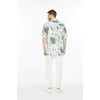 image:imageWispy Cereus Light Blue Family Matching Hawaiian Clothes  Family Matching Outfits  Soft Rayon Fabric  Tropical Floral Print  Vacation Ready  Luau Party WearMen Short Sleeve