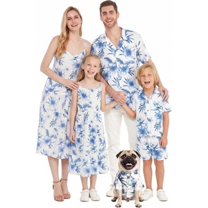 image:imageHawaii Hangover Family Matching Hawaiian Clothes Day Dream Bloom  Family matching Hawaiian outfits Day Dream Bloom lightweight rayon machine washable tropical floral print luaus cruisesWomen Tiered