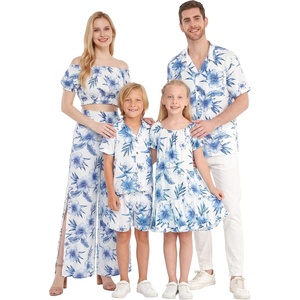 image:imageHawaii Hangover Family Matching Hawaiian Clothes Day Dream Bloom  Family matching Hawaiian outfits Day Dream Bloom lightweight rayon machine washable tropical floral print luaus cruisesGirl Wrap