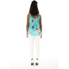 image:imageHawaii Hangover Family Matching Clothes Pineapple Garden Turquoise  Family matching Hawaiian outfits Pineapple Garden Turquoise lightweight rayon machine washable tropical print luausWomen Spaghetti Tank Top