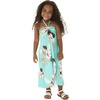 image:imageHawaii Hangover Family Matching Clothes Pineapple Garden Turquoise  Family matching Hawaiian outfits Pineapple Garden Turquoise lightweight rayon machine washable tropical print luausGirl Halter