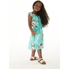 image:imageHawaii Hangover Family Matching Clothes Pineapple Garden Turquoise  Family matching Hawaiian outfits Pineapple Garden Turquoise lightweight rayon machine washable tropical print luausGirl Wrap