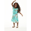 image:imageHawaii Hangover Family Matching Clothes Pineapple Garden Turquoise  Family matching Hawaiian outfits Pineapple Garden Turquoise lightweight rayon machine washable tropical print luausGirl Wrap
