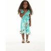 image:imageHawaii Hangover Family Matching Clothes Pineapple Garden Turquoise  Family matching Hawaiian outfits Pineapple Garden Turquoise lightweight rayon machine washable tropical print luausGirl Wrap