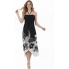 image:imageHawaii Hangover Womens Hawaiian Luau Beach Halter Midi Dress in Indri PinkIndri Black