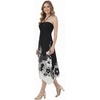 image:imageHawaii Hangover Womens Hawaiian Luau Beach Halter Midi Dress in Indri PinkIndri Black