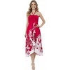 image:imageHawaii Hangover Womens Hawaiian Luau Beach Halter Midi Dress in Indri PinkIndri Pink