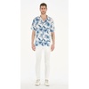 image:imageMatchable Couple Hawaiian Luau Shirt or 34 Sleeve Ruffle Dress in Day Dream BloomMen Day Dream Bloom