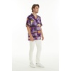 image:imageMatchable Couple Hawaiian Luau Shirt or Rahee Maxi Dress in Sunset PurpleMen Sunset Purple