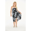 image:imageMatchable Hawaiian Luau Father Daughter Men Shirt or Girl Halter Dress in Midnight BloomGirl Midnight Bloom