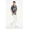 image:imageMatchable Hawaiian Luau Father Daughter Men Shirt or Girl Halter Dress in Midnight BloomMen Midnight Bloom