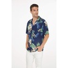 image:imageHawaii Hangover Couple Matching Hawaiian Shirt and Jumpsuit Set  Couple matching Hawaiian outfits men and women lightweight rayon machine washable luau beach vacations cruisesMen Pineapple Garden Navy