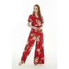 image:imageHawaii Hangover Couple Matching Hawaiian Shirt and Jumpsuit Set  Couple matching Hawaiian outfits men and women lightweight rayon machine washable luau beach vacations cruisesWomen Pineapple Garden Burgundy