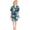 image:imageFamily Matching Hawaiian Clothes Orchid Breeze Navy  Lightweight 100 rayon  Family matching outfits  Beach vacations  Luaus  Cruises  Family photosBoy Short Sleeve