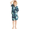 image:imageFamily Matching Hawaiian Clothes Orchid Breeze Navy  Lightweight 100 rayon  Family matching outfits  Beach vacations  Luaus  Cruises  Family photosBoy Short Sleeve