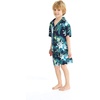 image:imageFamily Matching Hawaiian Clothes Orchid Breeze Navy  Lightweight 100 rayon  Family matching outfits  Beach vacations  Luaus  Cruises  Family photosBoy Short Sleeve