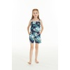 image:imageFamily Matching Hawaiian Clothes Orchid Breeze Navy  Lightweight 100 rayon  Family matching outfits  Beach vacations  Luaus  Cruises  Family photosGirl Romper