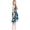 image:imageFamily Matching Hawaiian Clothes Orchid Breeze Navy  Lightweight 100 rayon  Family matching outfits  Beach vacations  Luaus  Cruises  Family photosGirl Halter