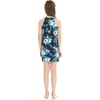 image:imageFamily Matching Hawaiian Clothes Orchid Breeze Navy  Lightweight 100 rayon  Family matching outfits  Beach vacations  Luaus  Cruises  Family photosGirl Ruffle Tank