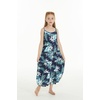 image:imageFamily Matching Hawaiian Clothes Orchid Breeze Navy  Lightweight 100 rayon  Family matching outfits  Beach vacations  Luaus  Cruises  Family photosGirl Maxi Tiered