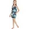 image:imageFamily Matching Hawaiian Clothes Orchid Breeze Navy  Lightweight 100 rayon  Family matching outfits  Beach vacations  Luaus  Cruises  Family photosGirl Romper