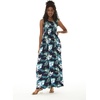 image:imageFamily Matching Hawaiian Clothes Orchid Breeze Navy  Lightweight 100 rayon  Family matching outfits  Beach vacations  Luaus  Cruises  Family photosWomen Maxi Elastic Tank