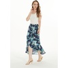 image:imageFamily Matching Hawaiian Clothes Orchid Breeze Navy  Lightweight 100 rayon  Family matching outfits  Beach vacations  Luaus  Cruises  Family photosWomen Wrap Ruflle Skirt