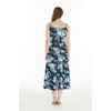 image:imageFamily Matching Hawaiian Clothes Orchid Breeze Navy  Lightweight 100 rayon  Family matching outfits  Beach vacations  Luaus  Cruises  Family photosWomen Maxi Tiered Dress