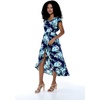 image:imageFamily Matching Hawaiian Clothes Orchid Breeze Navy  Lightweight 100 rayon  Family matching outfits  Beach vacations  Luaus  Cruises  Family photosWomen Wrap Ruffle