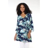 image:imageFamily Matching Hawaiian Clothes Orchid Breeze Navy  Lightweight 100 rayon  Family matching outfits  Beach vacations  Luaus  Cruises  Family photosWomen Kimono Cardigan