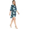 image:imageFamily Matching Hawaiian Clothes Orchid Breeze Navy  Lightweight 100 rayon  Family matching outfits  Beach vacations  Luaus  Cruises  Family photosWomen 34 Sleeve