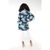 image:imageFamily Matching Hawaiian Clothes Orchid Breeze Navy  Lightweight 100 rayon  Family matching outfits  Beach vacations  Luaus  Cruises  Family photosWomen Kimono Cardigan