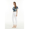 image:imageFamily Matching Hawaiian Clothes Orchid Breeze Navy  Lightweight 100 rayon  Family matching outfits  Beach vacations  Luaus  Cruises  Family photosWomen Smock Top