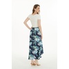 image:imageFamily Matching Hawaiian Clothes Orchid Breeze Navy  Lightweight 100 rayon  Family matching outfits  Beach vacations  Luaus  Cruises  Family photosWomen Wrap Ruflle Skirt
