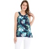 image:imageFamily Matching Hawaiian Clothes Orchid Breeze Navy  Lightweight 100 rayon  Family matching outfits  Beach vacations  Luaus  Cruises  Family photosWomen Tank Top