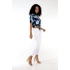image:imageFamily Matching Hawaiian Clothes Orchid Breeze Navy  Lightweight 100 rayon  Family matching outfits  Beach vacations  Luaus  Cruises  Family photosWomen Tie Front Shirt