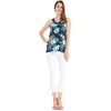 image:imageFamily Matching Hawaiian Clothes Orchid Breeze Navy  Lightweight 100 rayon  Family matching outfits  Beach vacations  Luaus  Cruises  Family photosWomen Tank Top