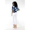 image:imageFamily Matching Hawaiian Clothes Orchid Breeze Navy  Lightweight 100 rayon  Family matching outfits  Beach vacations  Luaus  Cruises  Family photosWomen Tie Front Shirt