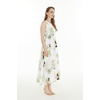 image:imageWomens Hawaiian Maxi Tank Elastic Luau Dress Pineapple GardenPineapple Garden White